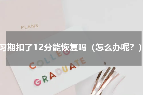 实习期扣了12分能恢复吗（怎么办呢？）