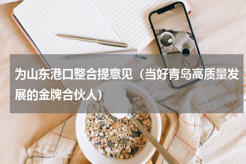 为山东港口整合提意见（当好青岛高质量发展的金牌合伙人）