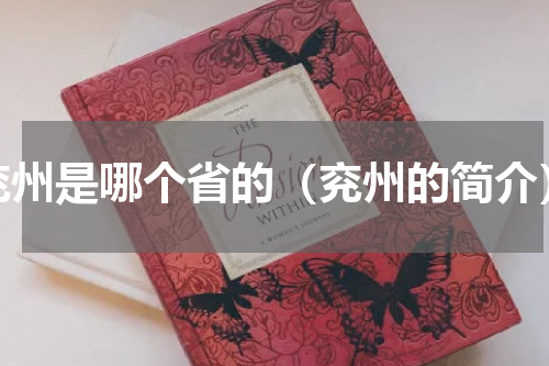 兖州是哪个省的（兖州的简介）