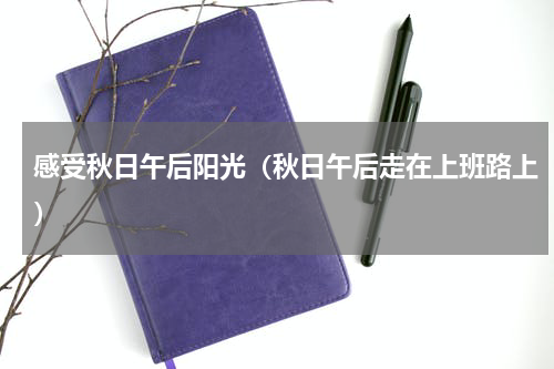 感受秋日午后阳光（秋日午后走在上班路上）