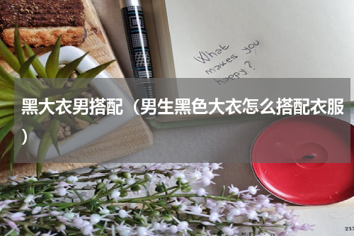 黑大衣男搭配（男生黑色大衣怎么搭配衣服）