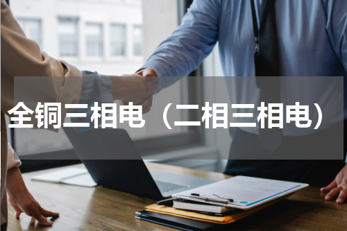 全铜三相电（二相三相电）