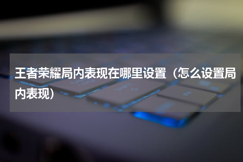 王者荣耀局内表现在哪里设置（怎么设置局内表现）