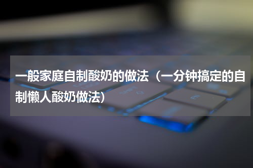 一般家庭自制酸奶的做法（一分钟搞定的自制懒人酸奶做法）