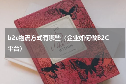 b2c物流方式有哪些（企业如何做B2C平台）