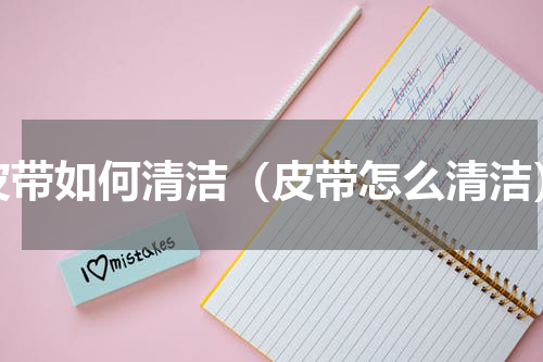 皮带如何清洁（皮带怎么清洁）