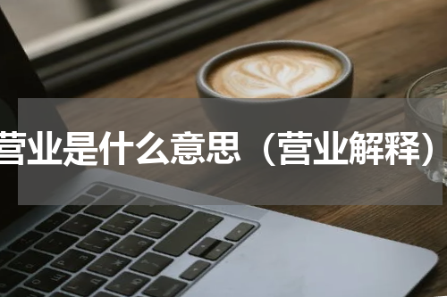 营业是什么意思（营业解释）