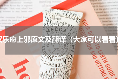汉乐府上邪原文及翻译（大家可以看看）