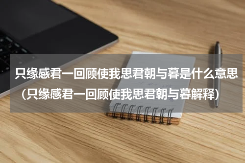 只缘感君一回顾使我思君朝与暮是什么意思（只缘感君一回顾使我思君朝与暮解释）