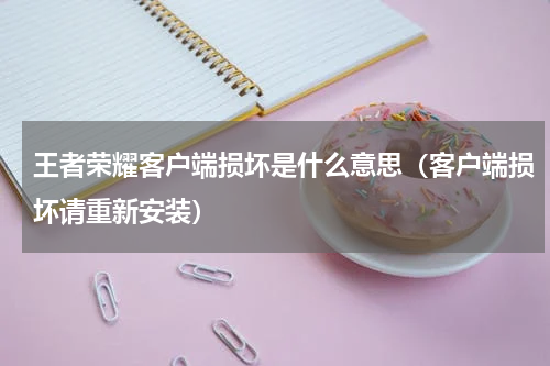 王者荣耀客户端损坏是什么意思（客户端损坏请重新安装）