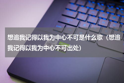 想追我记得以我为中心不可是什么歌（想追我记得以我为中心不可出处）