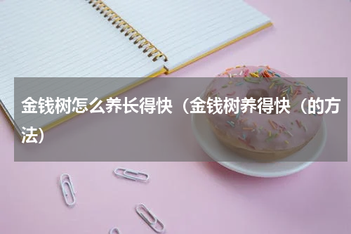 金钱树怎么养长得快（金钱树养得快（的方法）