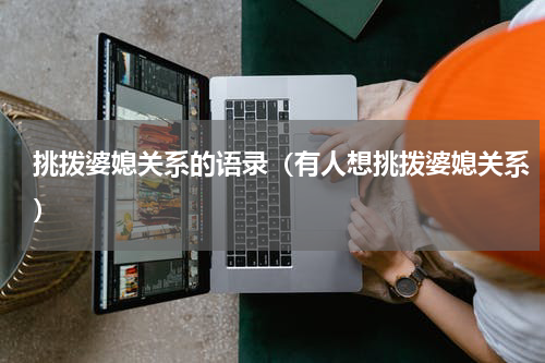挑拨婆媳关系的语录（有人想挑拨婆媳关系）