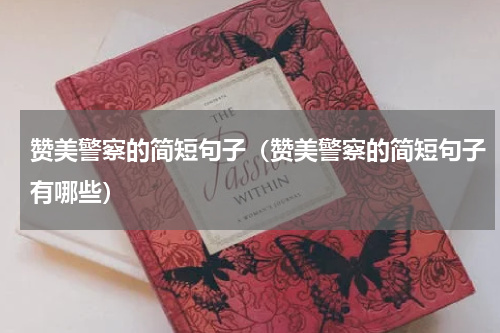 赞美警察的简短句子（赞美警察的简短句子有哪些）