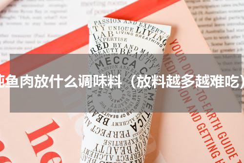 炖鱼肉放什么调味料（放料越多越难吃）