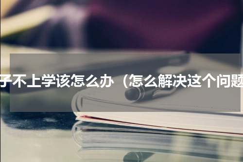 孩子不上学该怎么办（怎么解决这个问题）