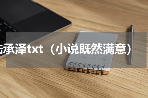 陆承泽txt（小说既然满意）