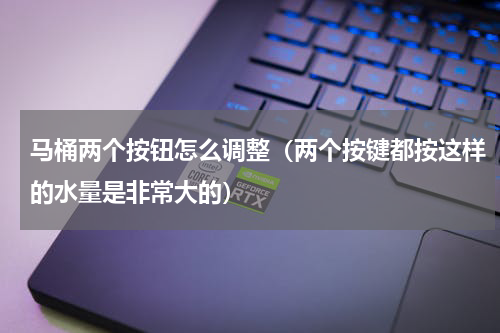 马桶两个按钮怎么调整（两个按键都按这样的水量是非常大的）
