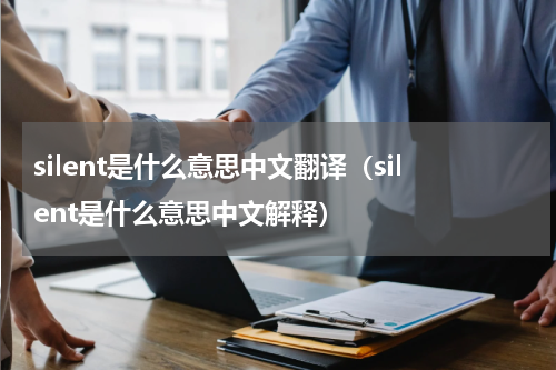 silent是什么意思中文翻译（silent是什么意思中文解释）