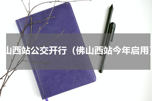 佛山西站公交开行（佛山西站今年启用）