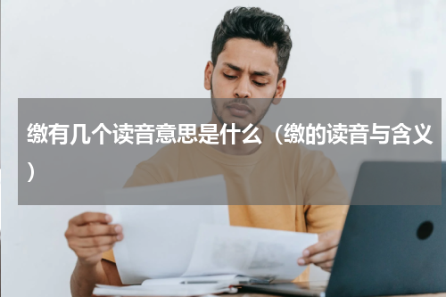 缴有几个读音意思是什么（缴的读音与含义）