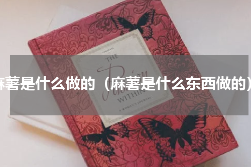 麻薯是什么做的（麻薯是什么东西做的）