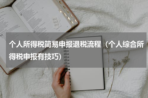 个人所得税简易申报退税流程（个人综合所得税申报有技巧）