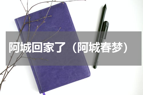 阿城回家了（阿城春梦）