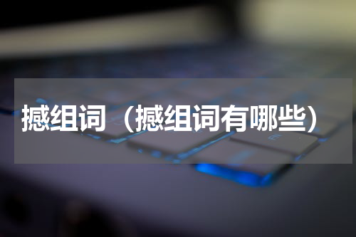 撼组词（撼组词有哪些）