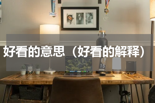 好看的意思（好看的解释）
