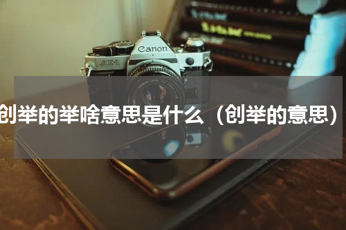创举的举啥意思是什么（创举的意思）