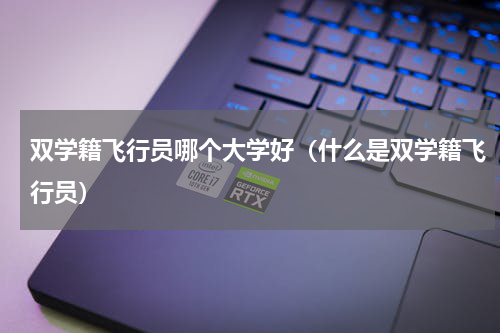 双学籍飞行员哪个大学好（什么是双学籍飞行员）