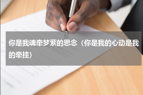 你是我魂牵梦萦的思念（你是我的心动是我的牵挂）