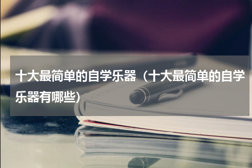 十大最简单的自学乐器（十大最简单的自学乐器有哪些）