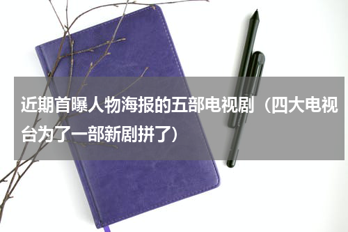 近期首曝人物海报的五部电视剧（四大电视台为了一部新剧拼了）