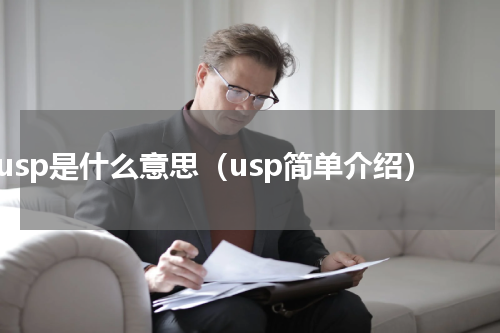 usp是什么意思（usp简单介绍）