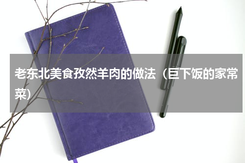 老东北美食孜然羊肉的做法（巨下饭的家常菜）