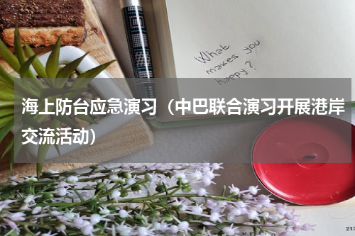 海上防台应急演习（中巴联合演习开展港岸交流活动）