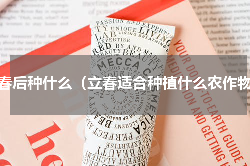立春后种什么（立春适合种植什么农作物）