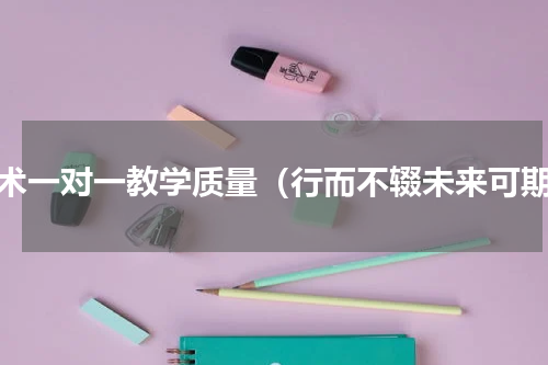 美术一对一教学质量（行而不辍未来可期）