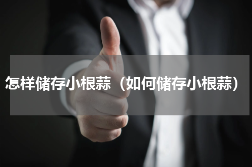 怎样储存小根蒜（如何储存小根蒜）