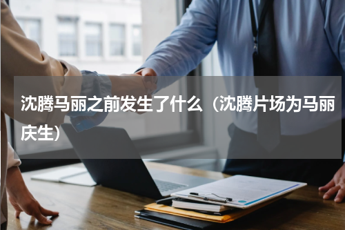 沈腾马丽之前发生了什么（沈腾片场为马丽庆生）