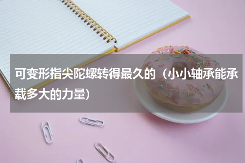 可变形指尖陀螺转得最久的（小小轴承能承载多大的力量）