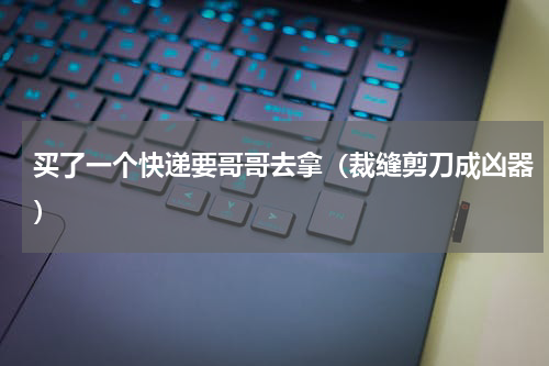 买了一个快递要哥哥去拿（裁缝剪刀成凶器）