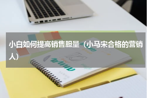 小白如何提高销售胆量（小马宋合格的营销人）