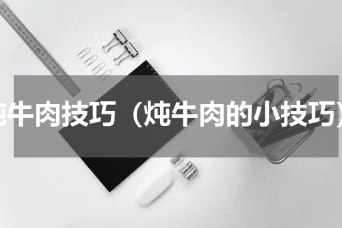 炖牛肉技巧（炖牛肉的小技巧）