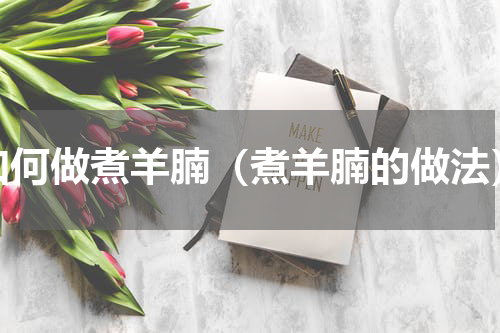 如何做煮羊腩（煮羊腩的做法）