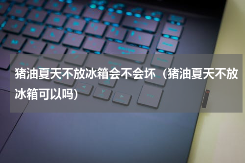 猪油夏天不放冰箱会不会坏（猪油夏天不放冰箱可以吗）