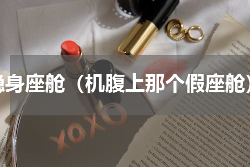 隐身座舱（机腹上那个假座舱）