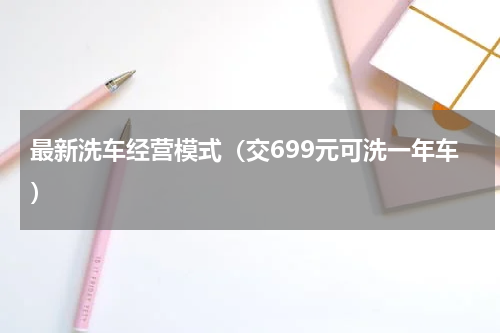 最新洗车经营模式（交699元可洗一年车）